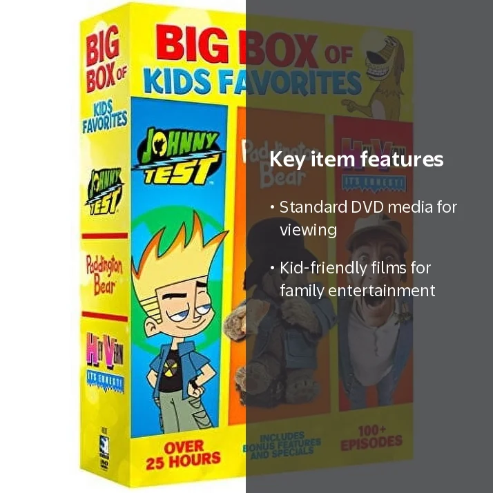 Big Box Of Kids Favorites (DVD), Mill Creek, Kids & Family