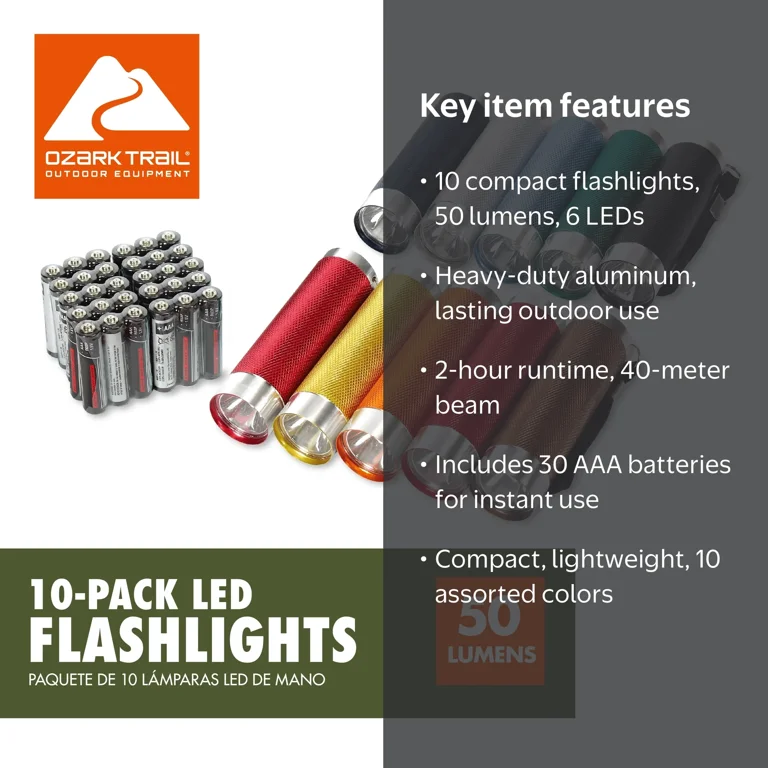 best rechargeable flashlights under $50 Kmivo LED High Lumens Our brightest flashlight ever The best flashlights in 2026,