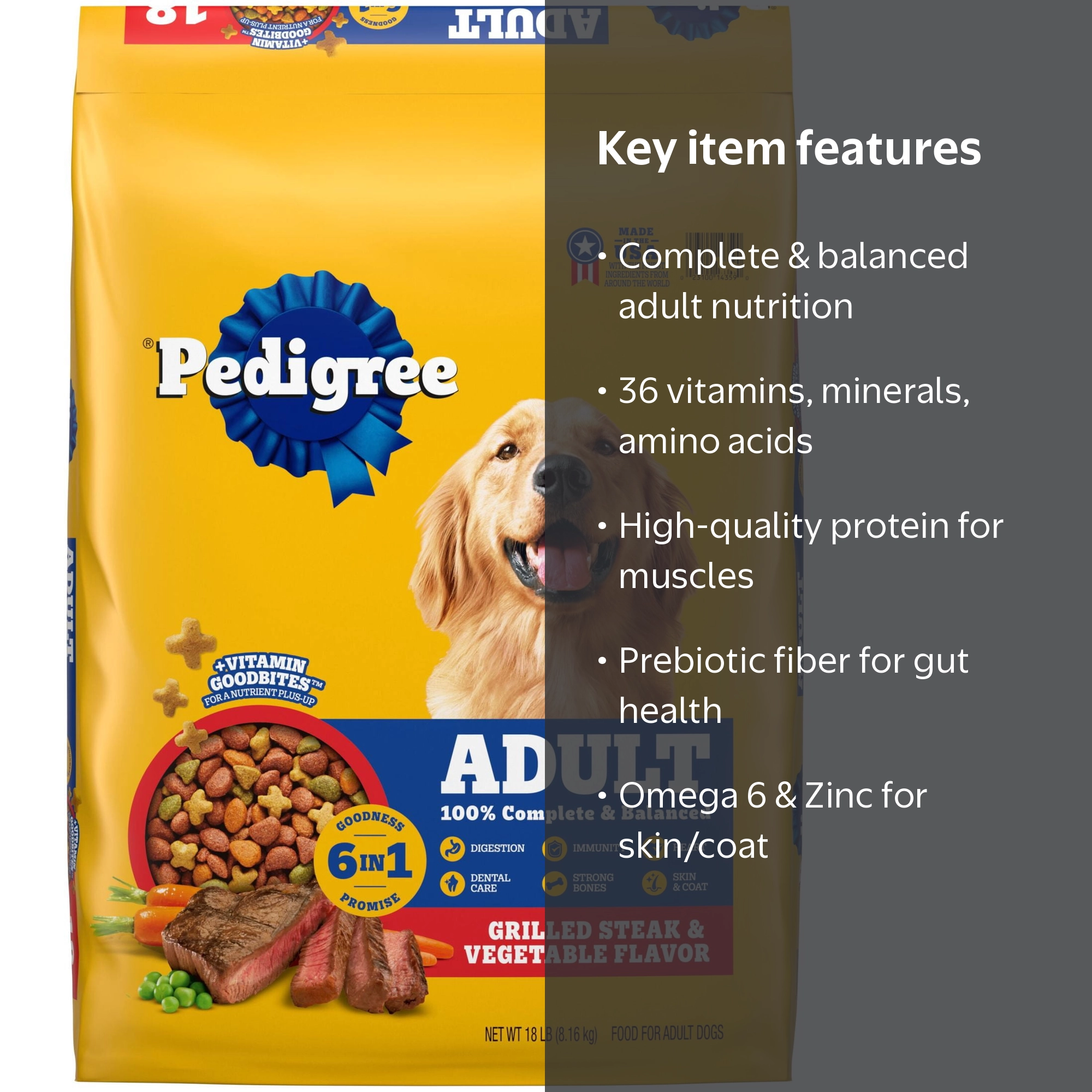 Pedigree Adult Dog Food - Dog food options for clinics - Walmart