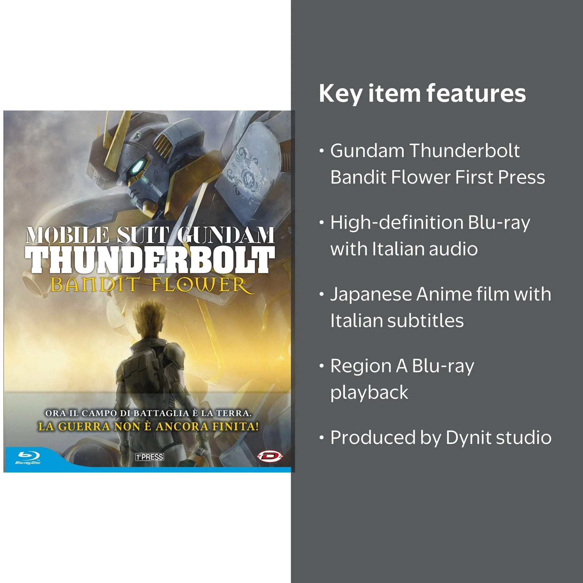 Mobile Suit Gundam Thunderbolt The Movie-Bandit Flower (First