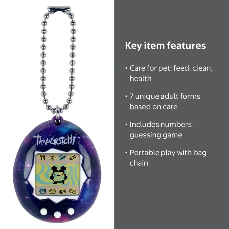 Galaxy - tamanegi Original Tamagotchi - Galaxy, Digital Pet Toy with Generation 2