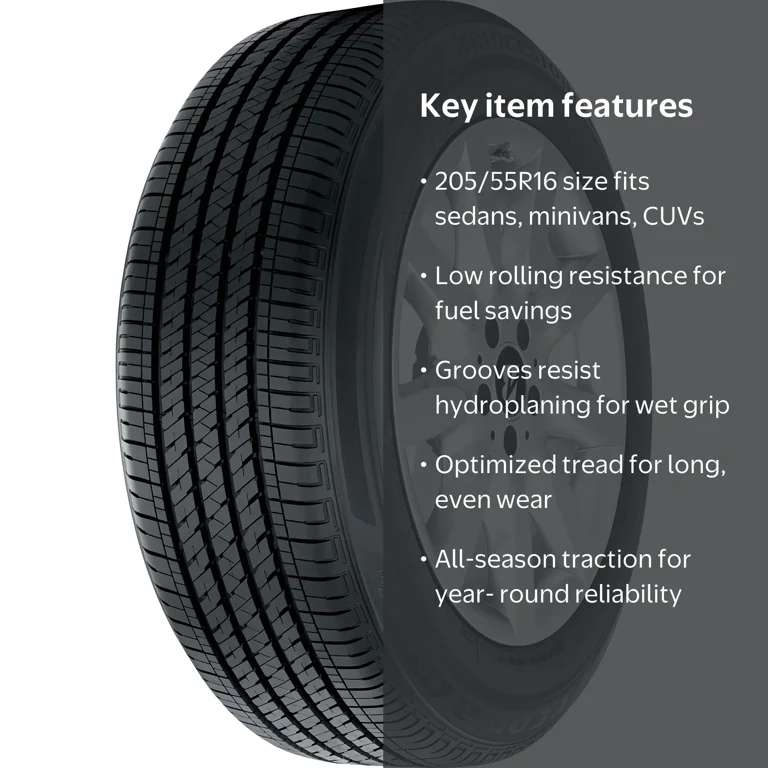 Bridgestone Ecopia EP422 Plus All Season 205/55R16 91H Passenger