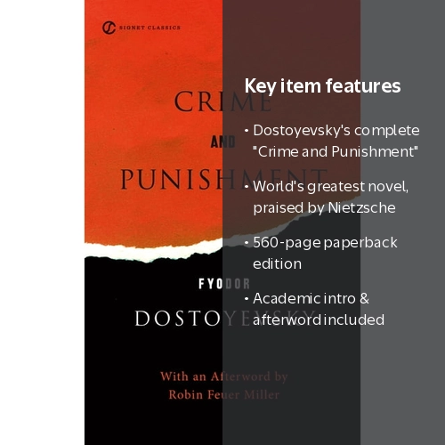 Signet Classics Crime and Punishment, 9780451530066, Paperback