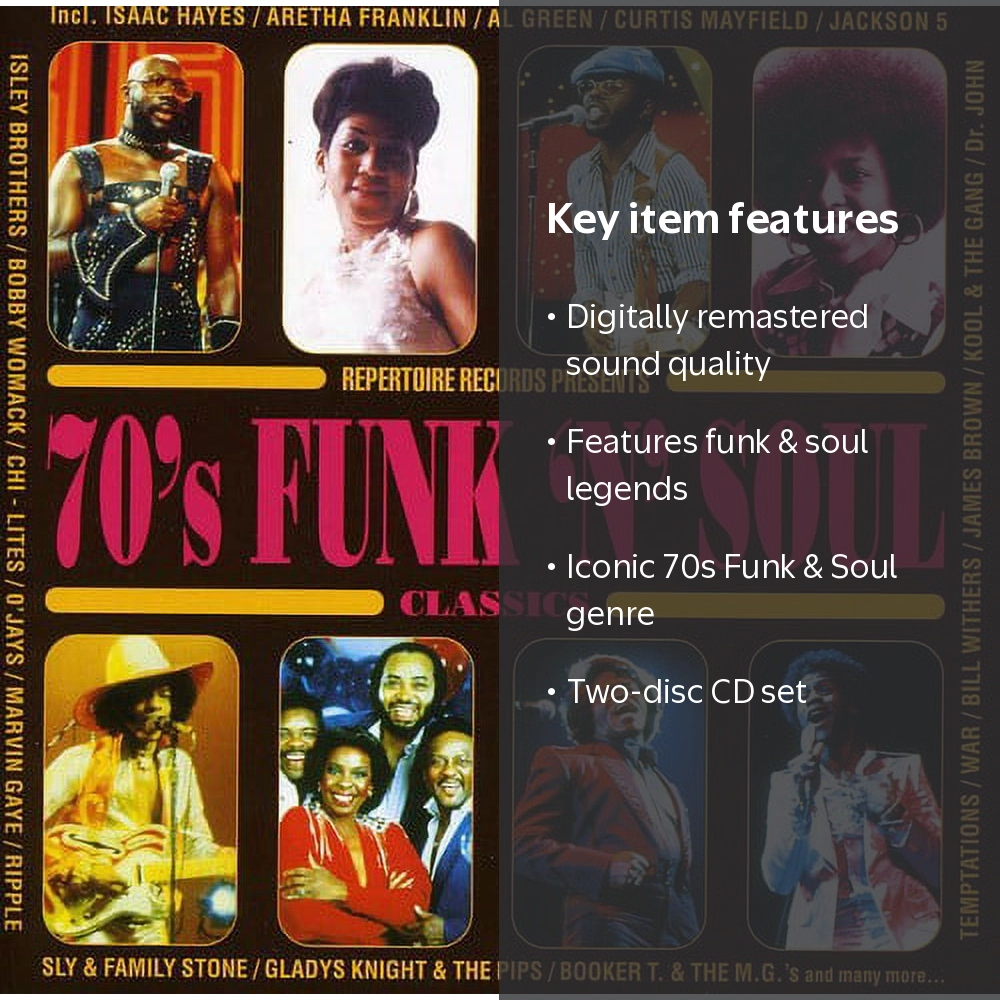 70's Funk & Soul Classics / Various (CD) - Walmart.com