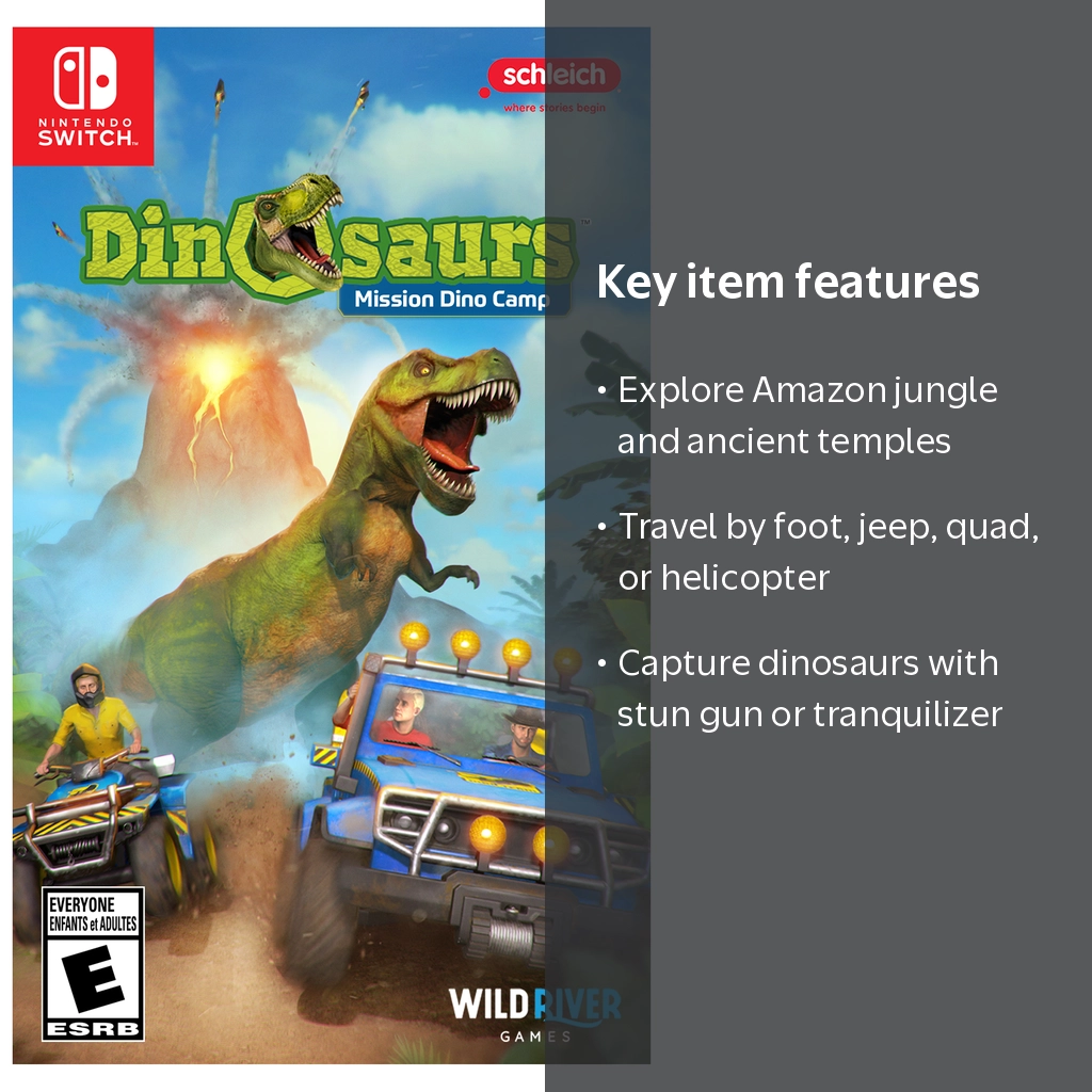 Merge Games Dinosaurs Mission Dino Camp - Nintendo Switch Game