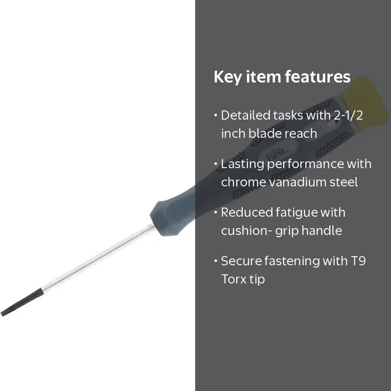 Do it Best Tools Precision Torx Screwdriver T9 - Cushion-Grip