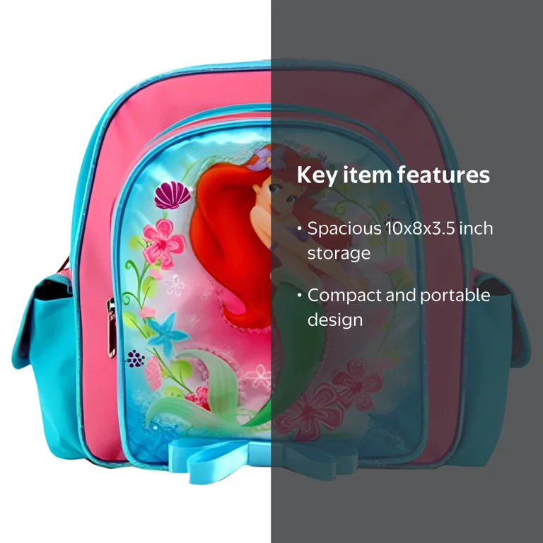ariel mini backpack LOUNGEFLY The Little Mermaid Allover-Print  ShopHippo Disney WondaPOP mini backpacks are known for their whimsical Disney prints and designs The Little Mermaid Ariel Sequined