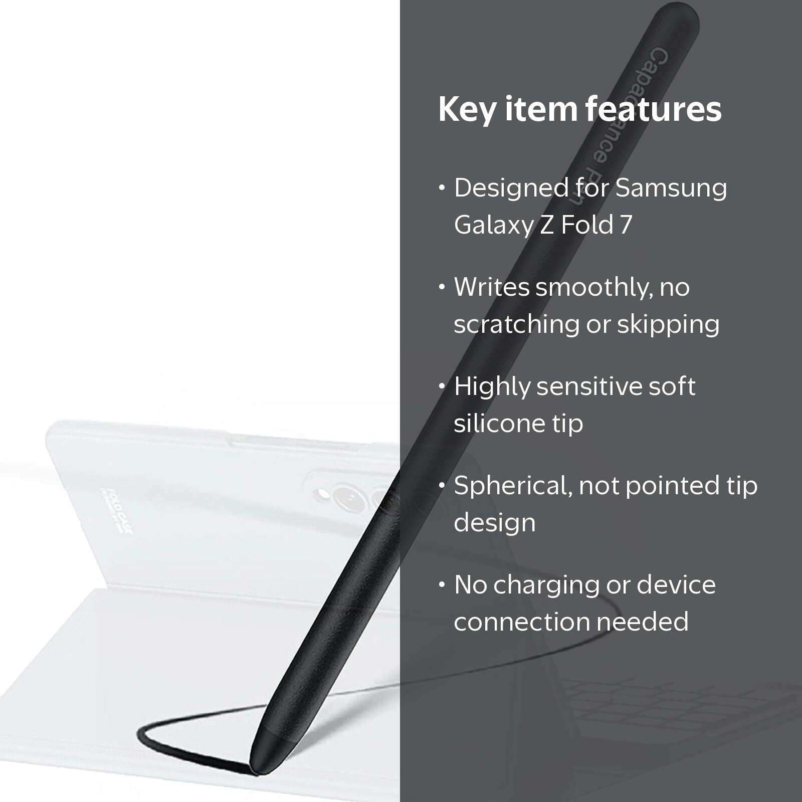 ELEHOLD Capacitive Stylus Touch Pen S Pen Fold Edition For Samsung