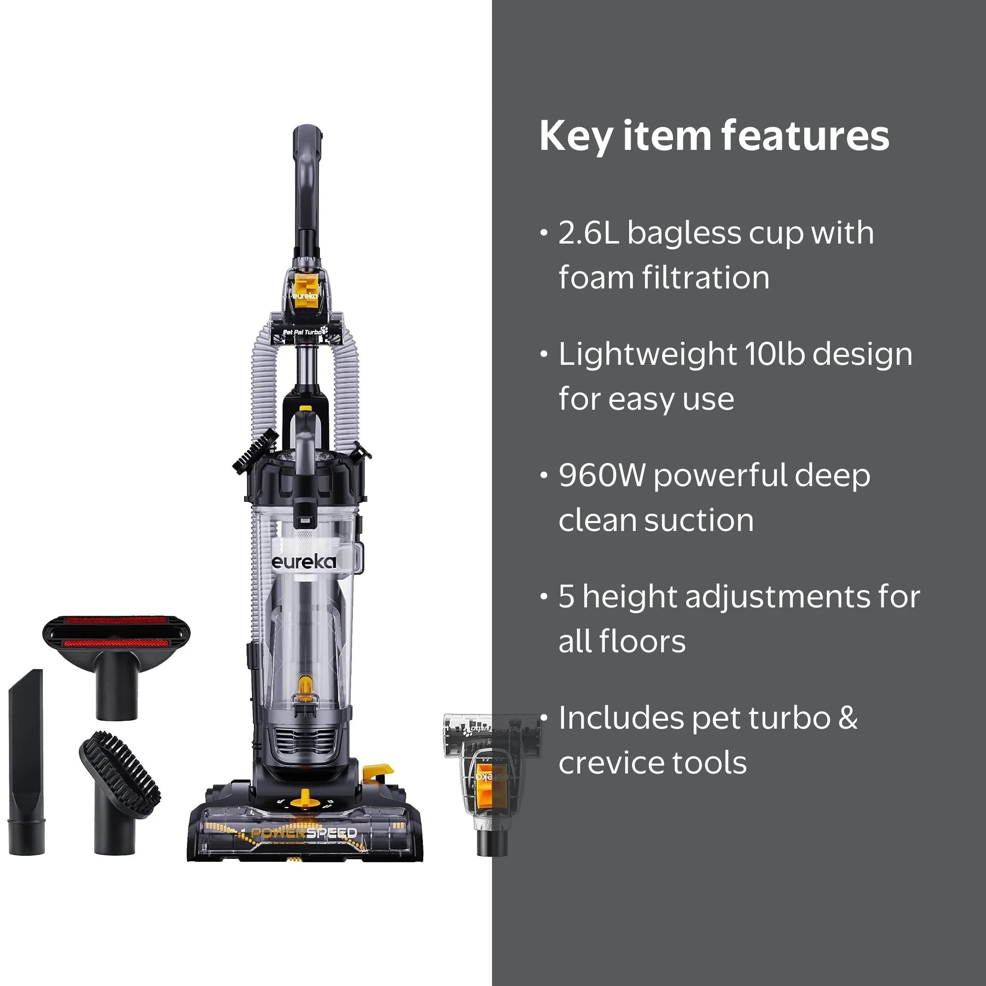 Eureka Power Speed Upright - Cleaning tools for ecommerce