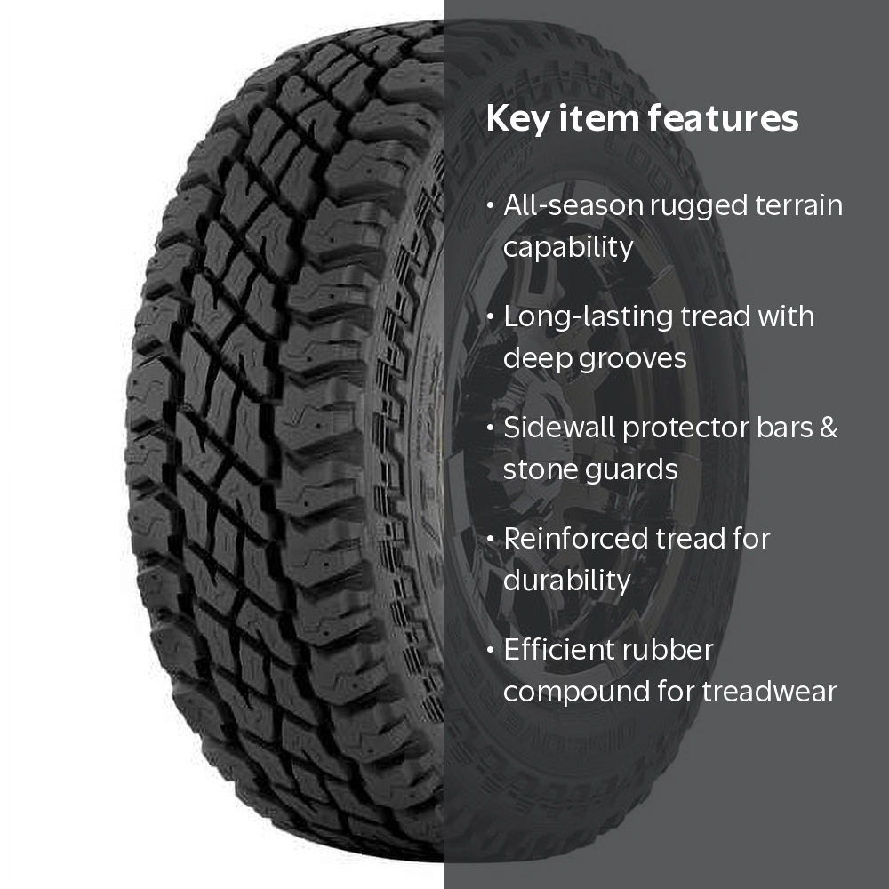New Tire 255/80R17 Cooper DISCOVERER ST MAXX 121Q E All Season