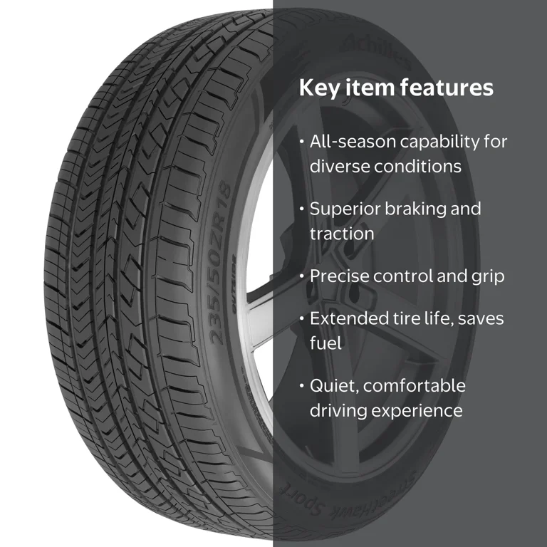 Achilles Street Hawk Sport UHP 225/45ZR18 95W XL Passenger Tire