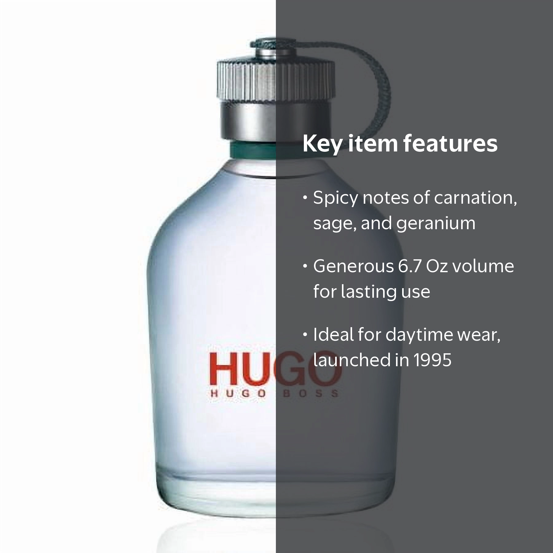 HUGO BOSS HUGO Eau De Toilette, Cologne for Men, 6.7 Oz, Spicy