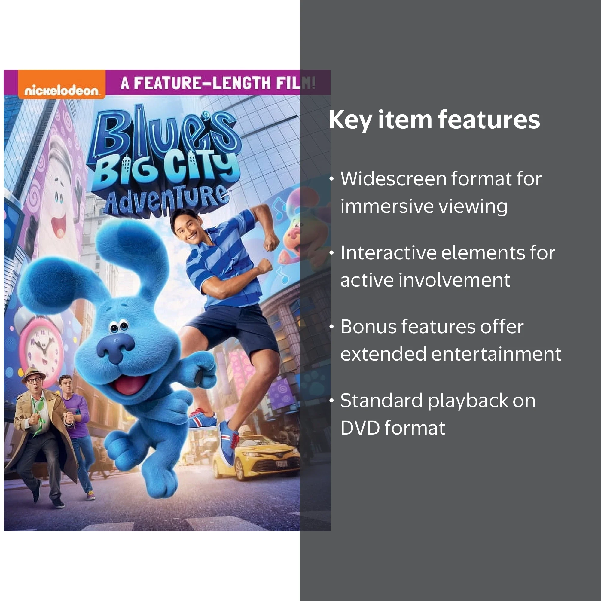 Paramount Home Video, DVD, Blue's Big City Adventure, 50-70 min