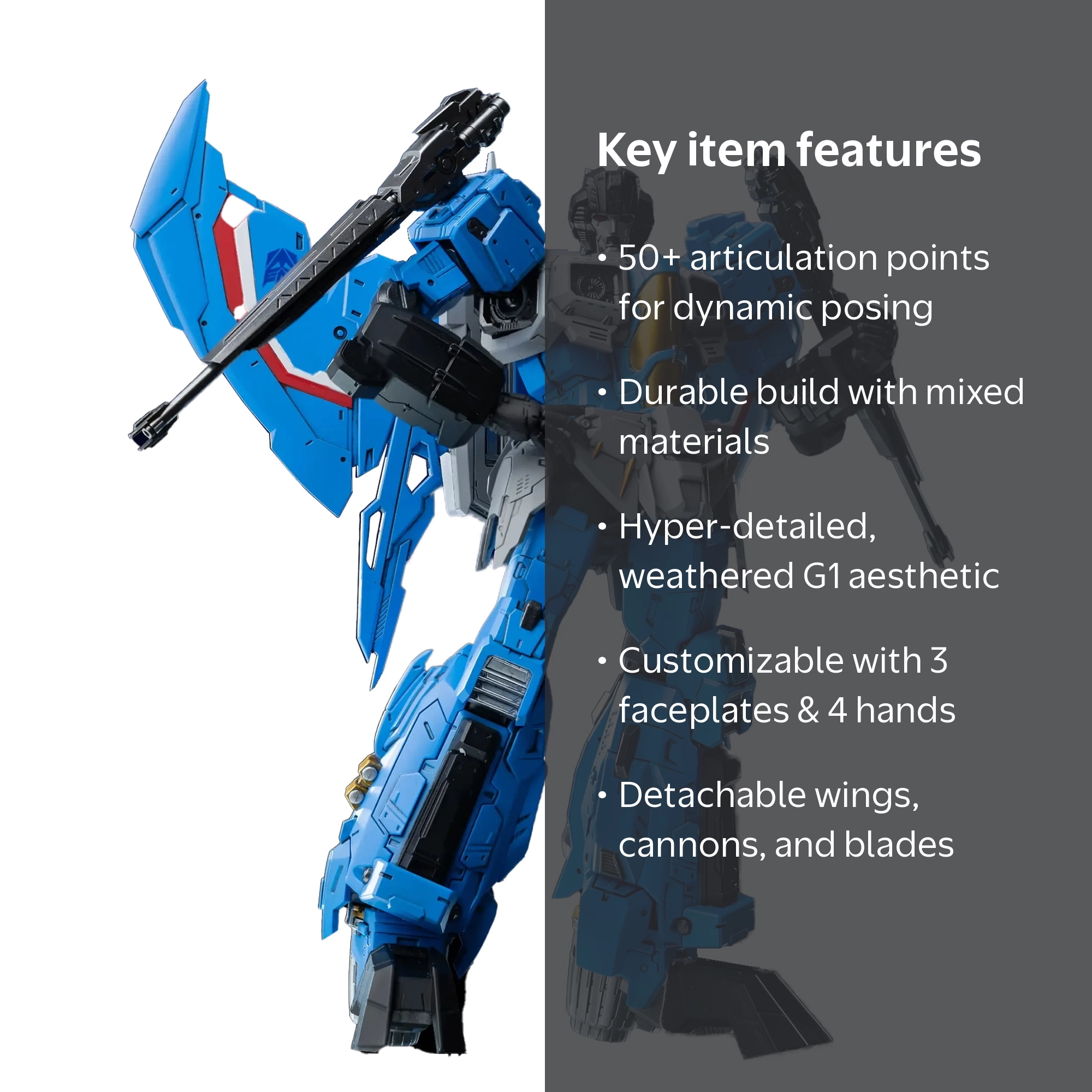 Threezero Transformers MDLX Thundercracker 7.8