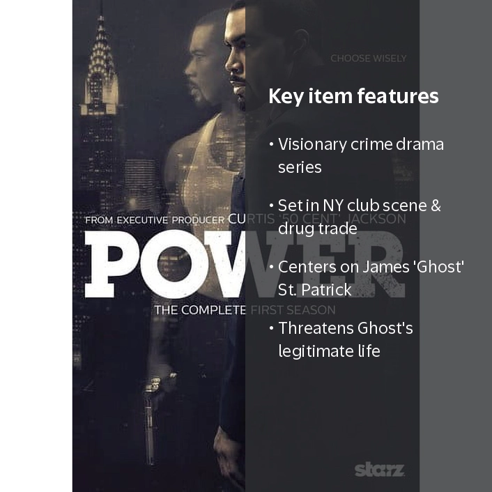 Power: Season 1 (DVD) - Walmart.com