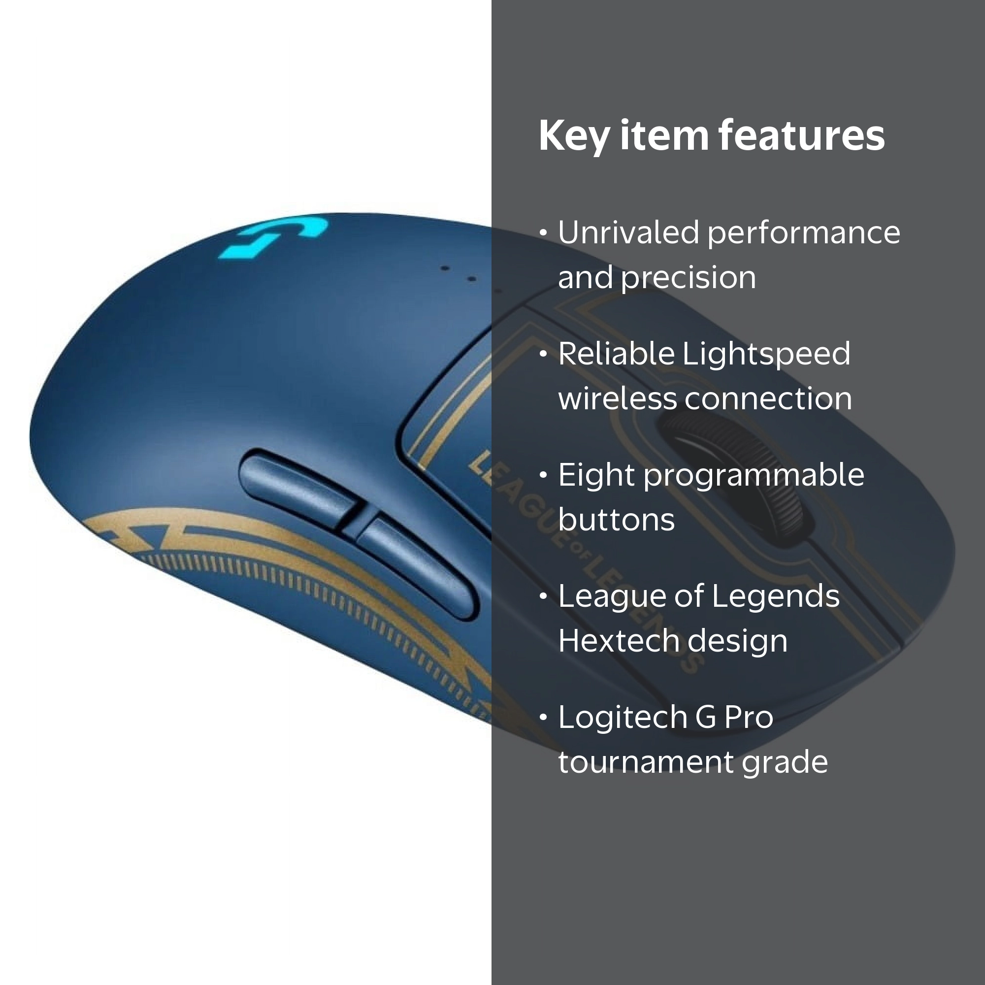 Logitech G Pro League of Legends Lightspeed Wireless Gaming Mouse