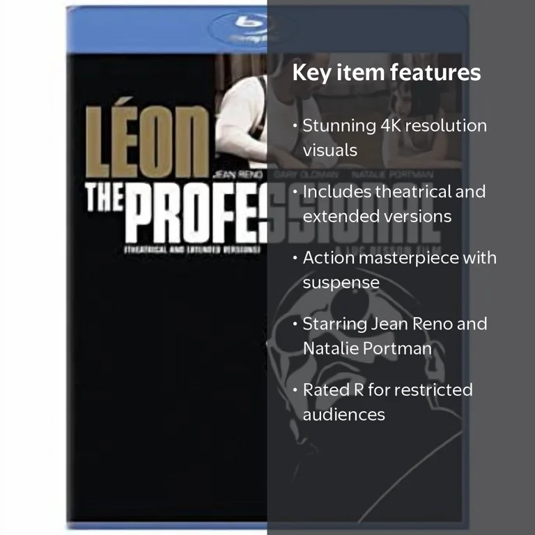 Sony Pictures Entertainment, Leon The Professional Blu-ray, Jean Sony Pictures Entertainment, Leon The Professional Blu-ray, Jean