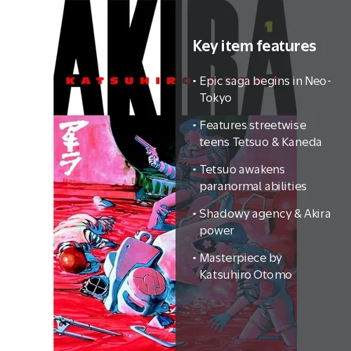 Collectible Akira: Akira 1 (Series #1) (Paperback) - Walmart.com