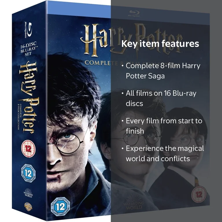 warner brothers uk, Blu-ray, Harry Potter complete 8-film warner brothers uk, Blu-ray, Harry Potter complete 8-film
