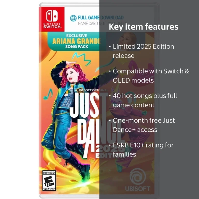 Just Dance 2025 Limited Edition - Nintendo Switch, Nintendo Switch