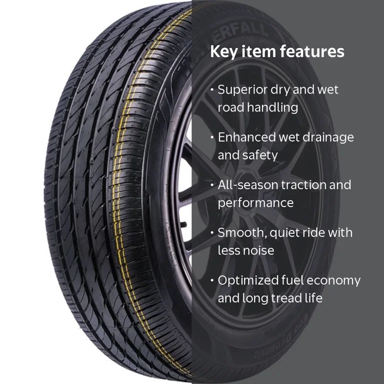 Waterfall Eco Dynamic 225/55R17 101W XL All Season Tires - Walmart.com