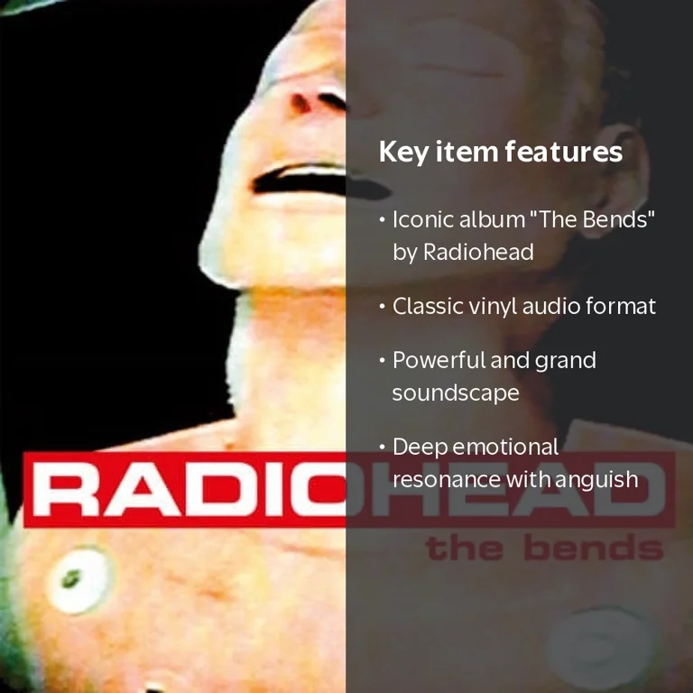 XL Recordings, Vinyl, Radiohead The Bends, Rock Music, Performance