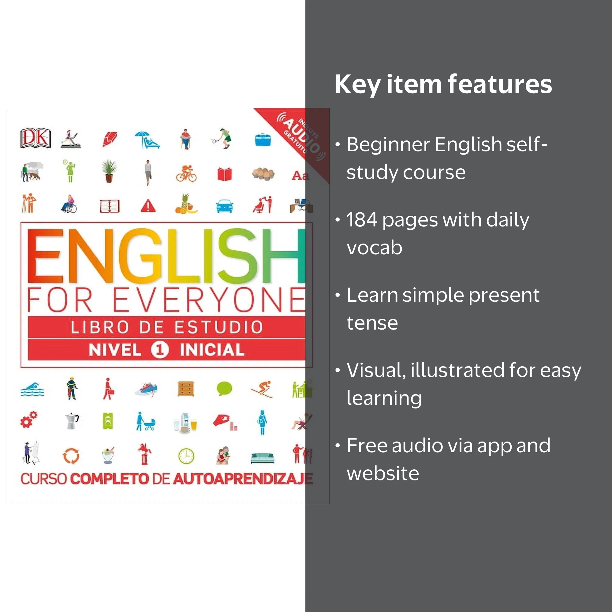 DK English for Everyone Level 1 Course Book, ISBN 9781465462169