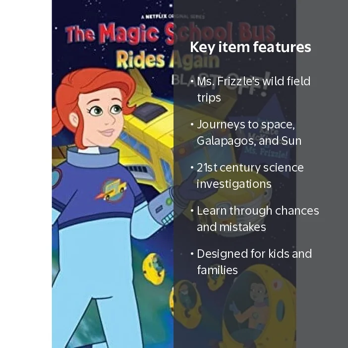 The Magic School Bus Rides Again; Blast Off! (DVD), NCircle, Kids