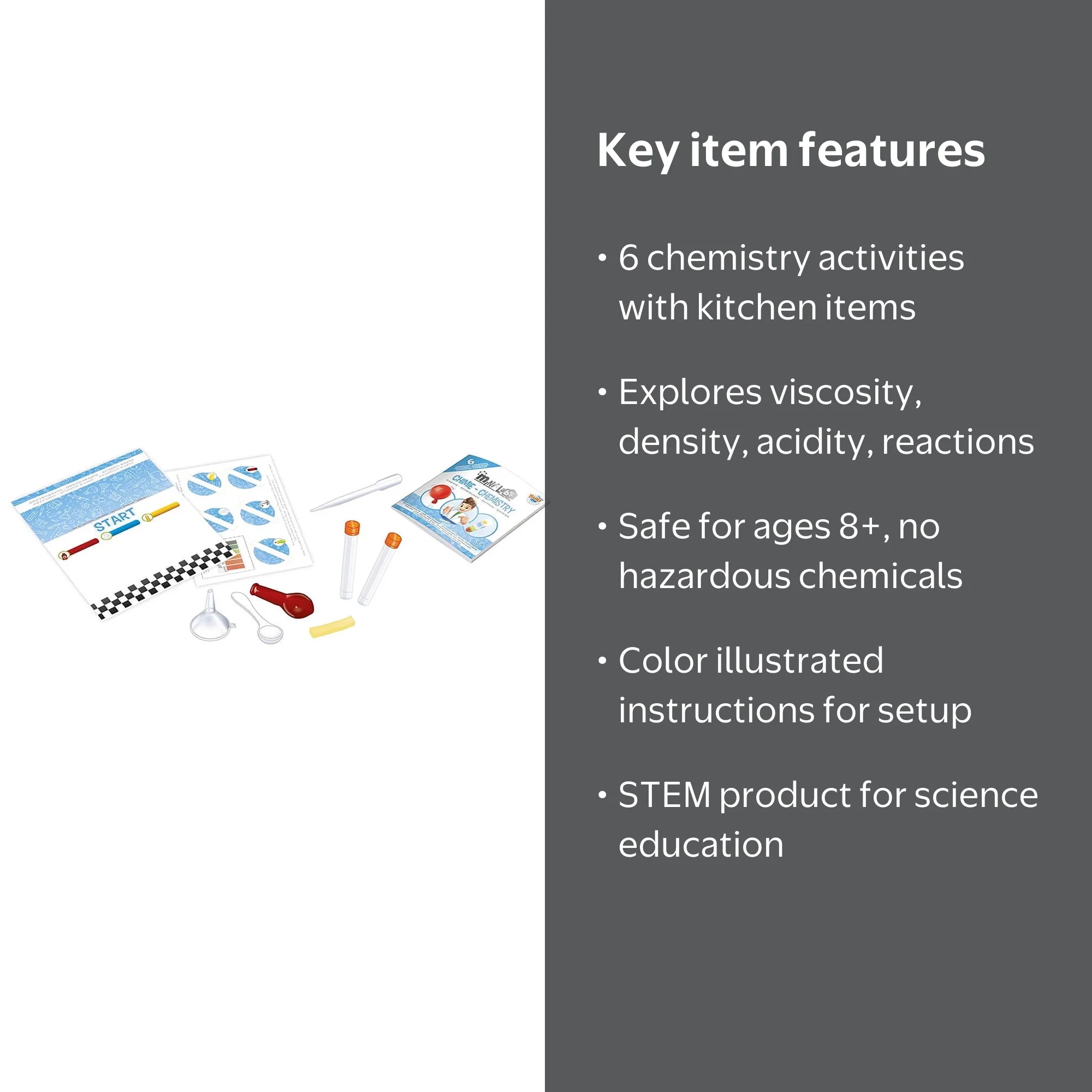 Buki Minilabchem Mini-Lab Chemistry Set - Walmart.com