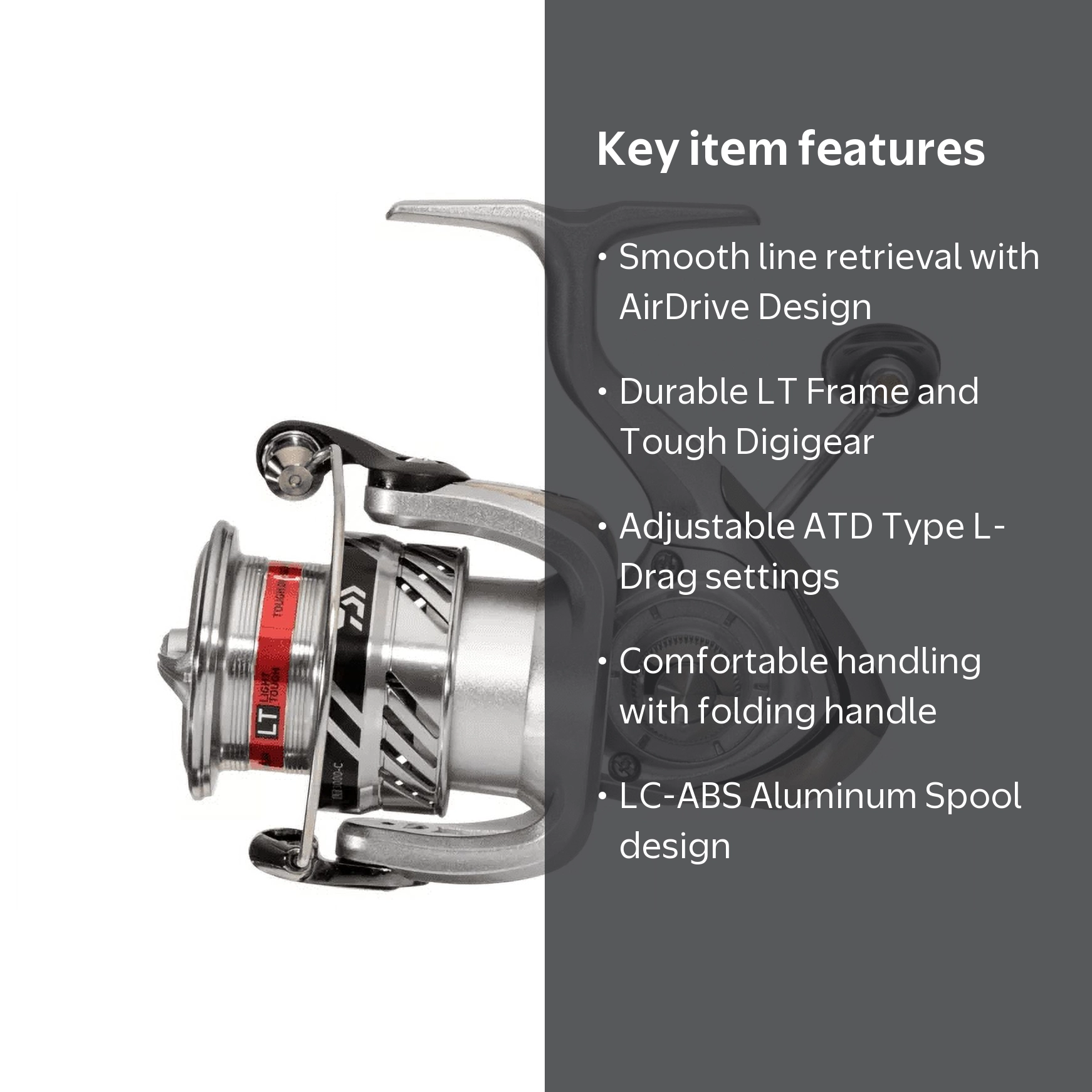 Daiwa Crossfire LT 2500 Spinning Fishing Reel - Walmart.com