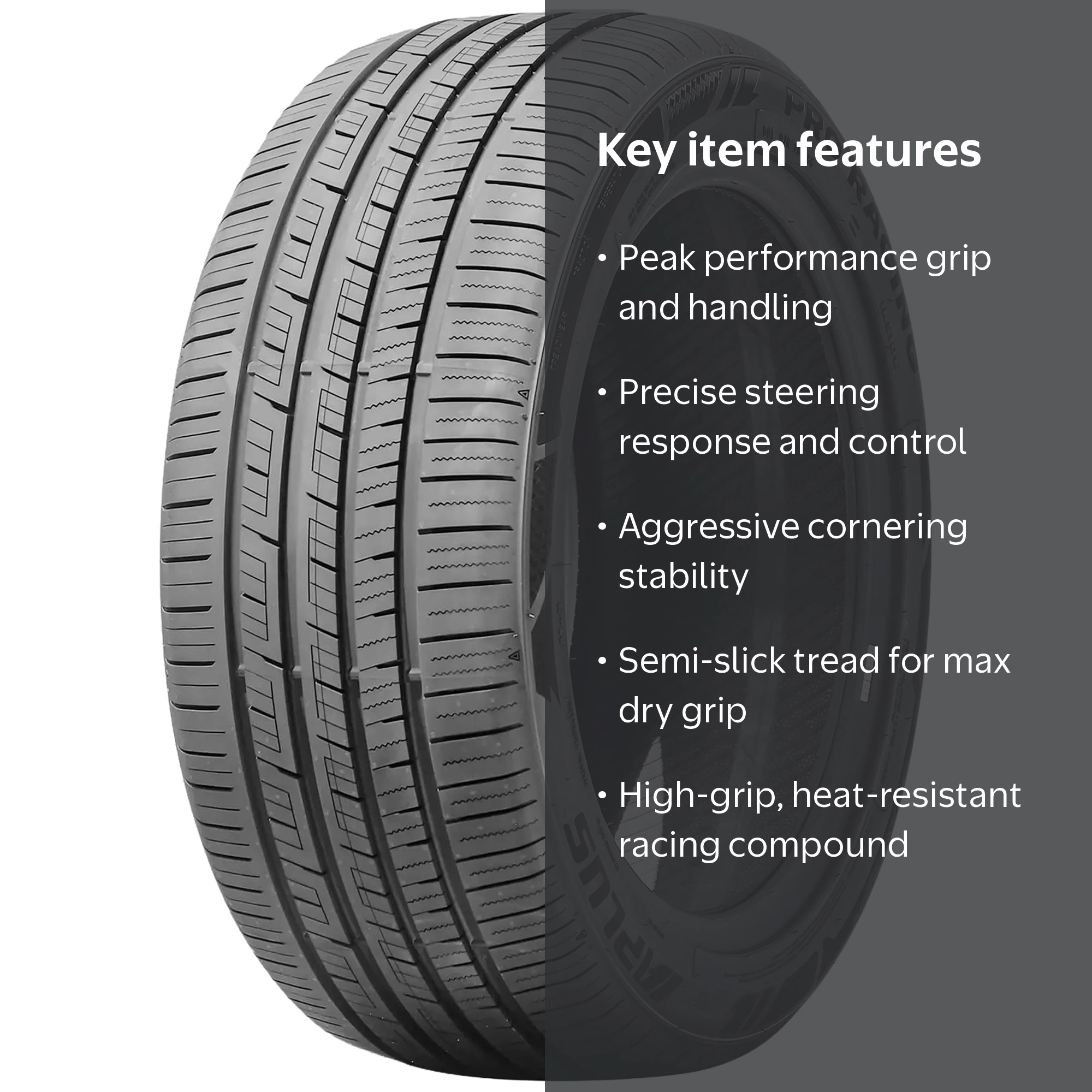 Aplus Pro Racing Racing 215/45ZR18 93W XL Passenger Tire - Walmart.com