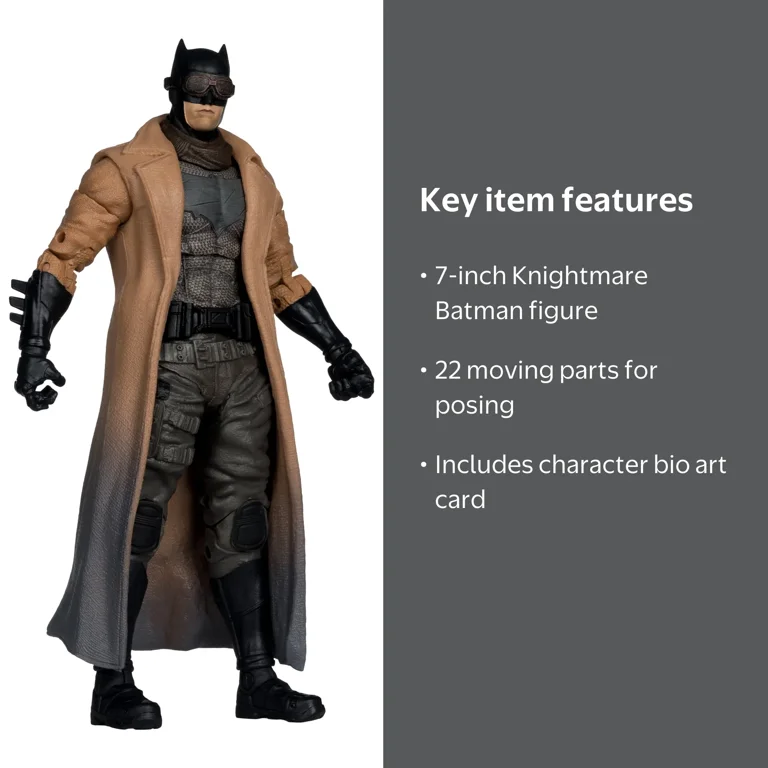 DC Comics, 7in Action Figure, Knightmare Batman, DC Multiverse