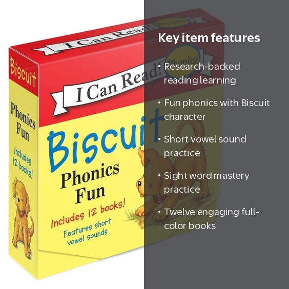 Alyssa Satin Capucilli, Biscuit Phonics Fun, Short Vowel Sounds