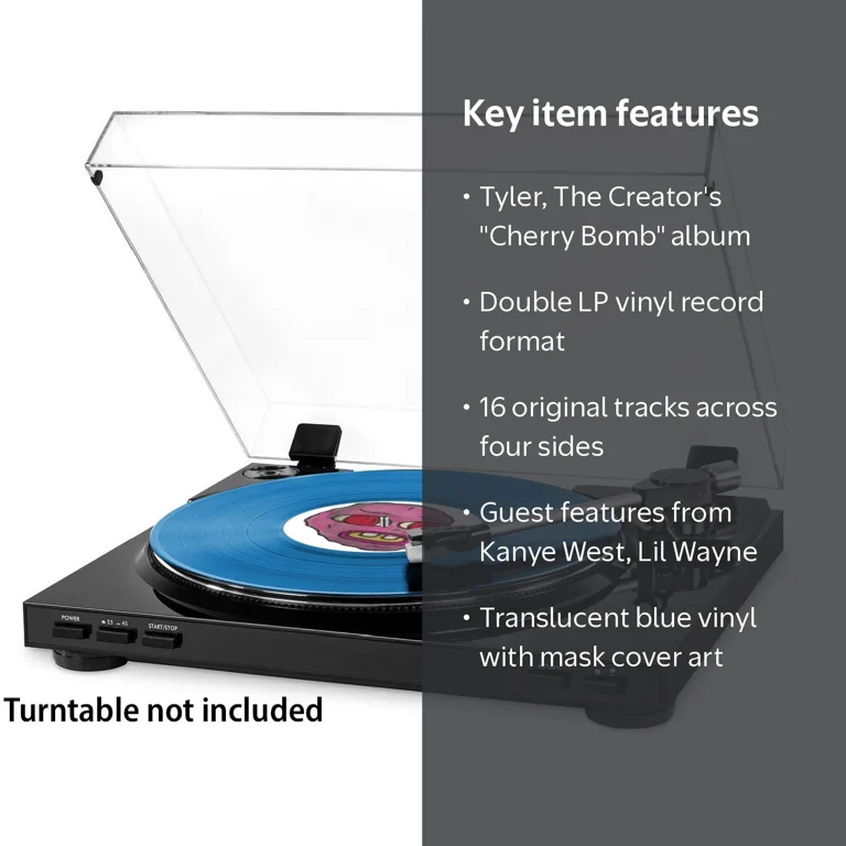 Sony Music, Vinyl 2 LP, Cherry Bomb, Tyler, The Creator - Walmart.com
