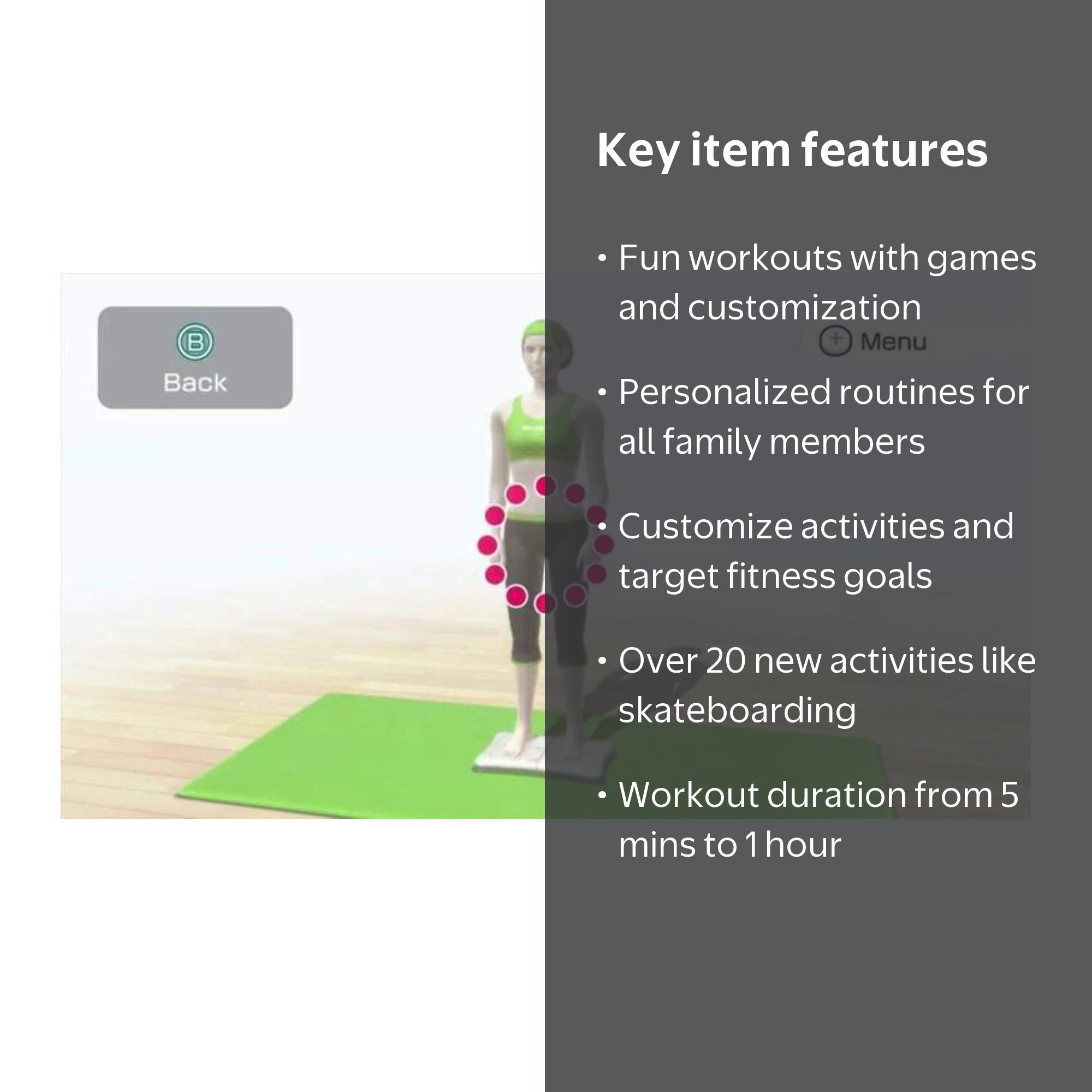 Nintendo, Wii Fit Plus - Game Only, Fitness Yoga - Walmart.com