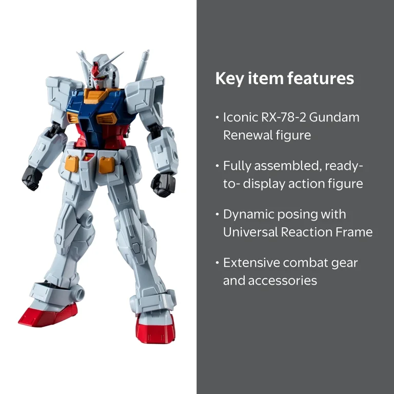 TAMASHII NATIONS, Action Figure, RX-78-2 Renewal, Gundam Universe