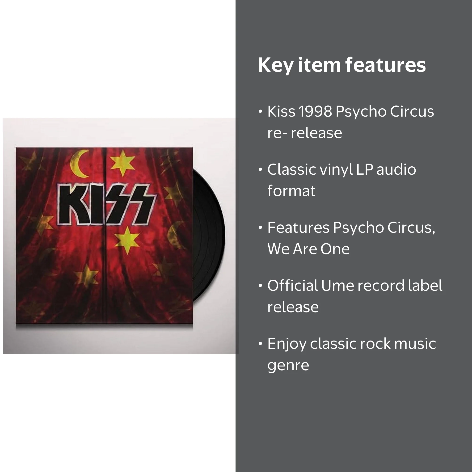 Kiss - Psycho Circus - Music & Performance - Vinyl - Walmart.com