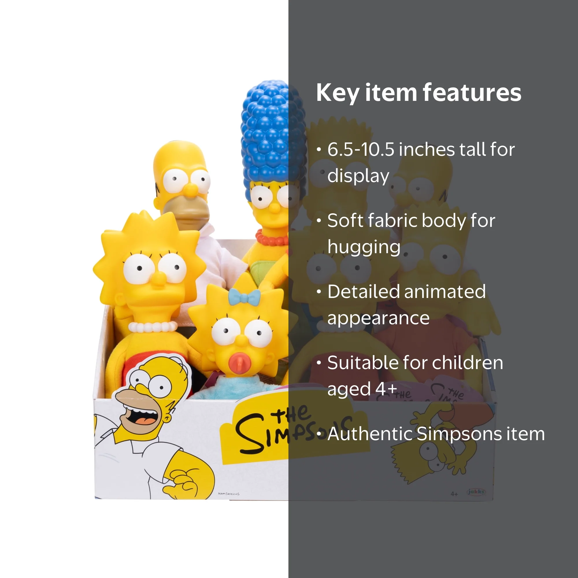 The Simpsons Basic 9 inch Scale Plush Assortment - Walmart.com