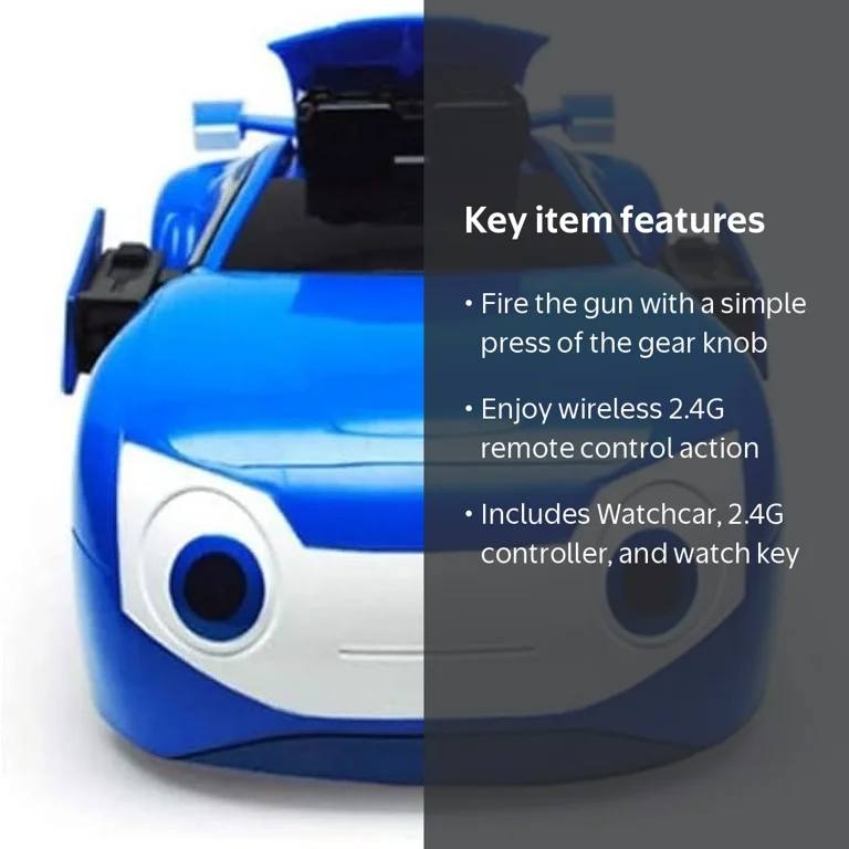 TULGIGS Power Battle Watch Shooting Car Korean Animation Toy