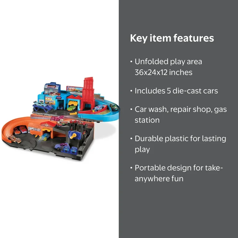 Hot Wheels, Track Set, Ultra Hots Sto & Go, 36