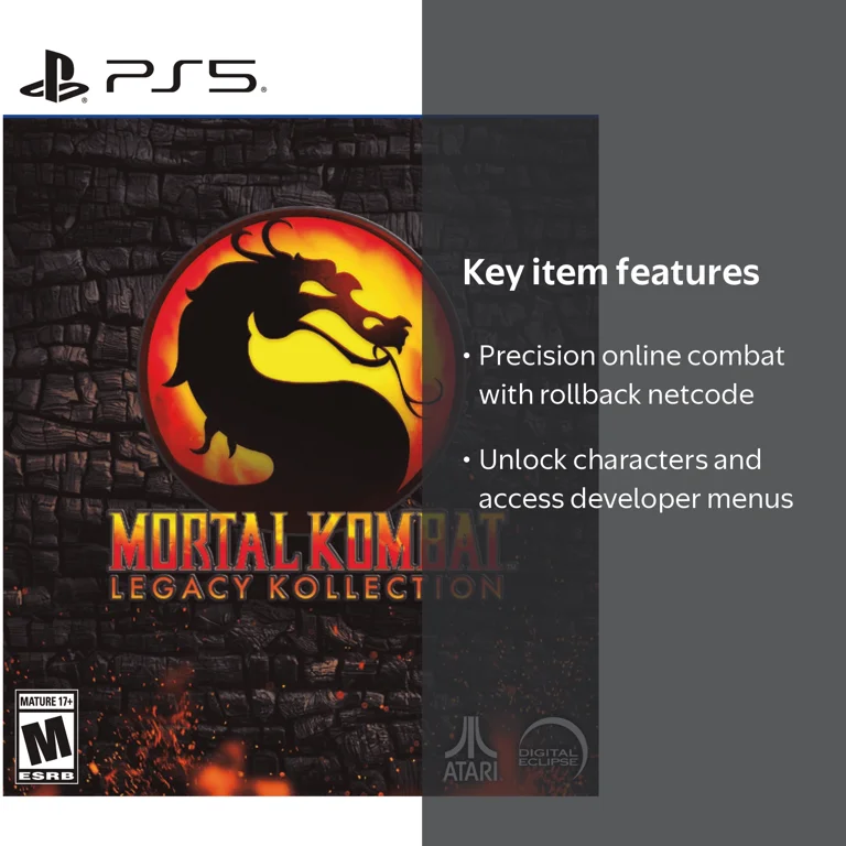 Mortal Kombat Legacy Kollection - Day 1 Edition, PlayStation 5
