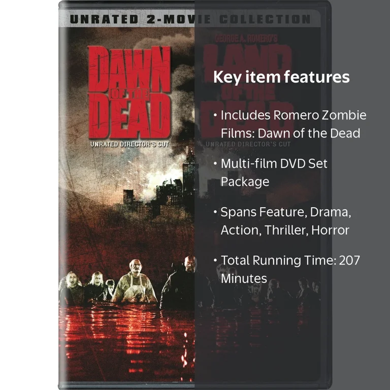 Universal Studios, DVD Set, Dawn of the Dead and Land of the Dead