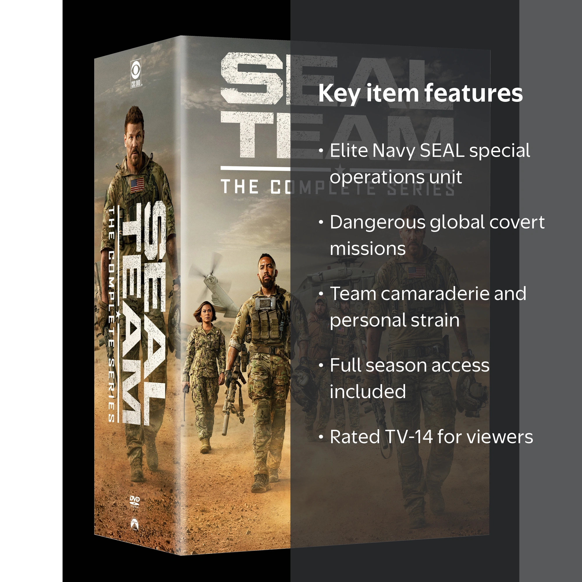 Paramount Home Video Seal Team Complete Season DVD Navy SEALs High