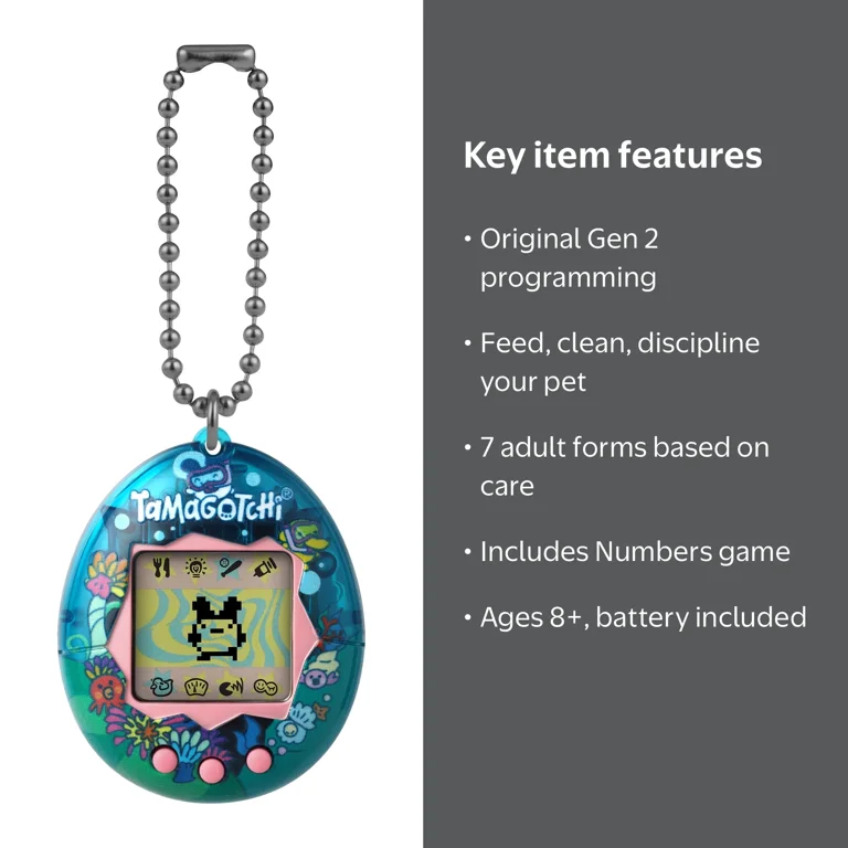 Tamagotchi, Digital Pet, Tama Ocean Shell, Generation 2