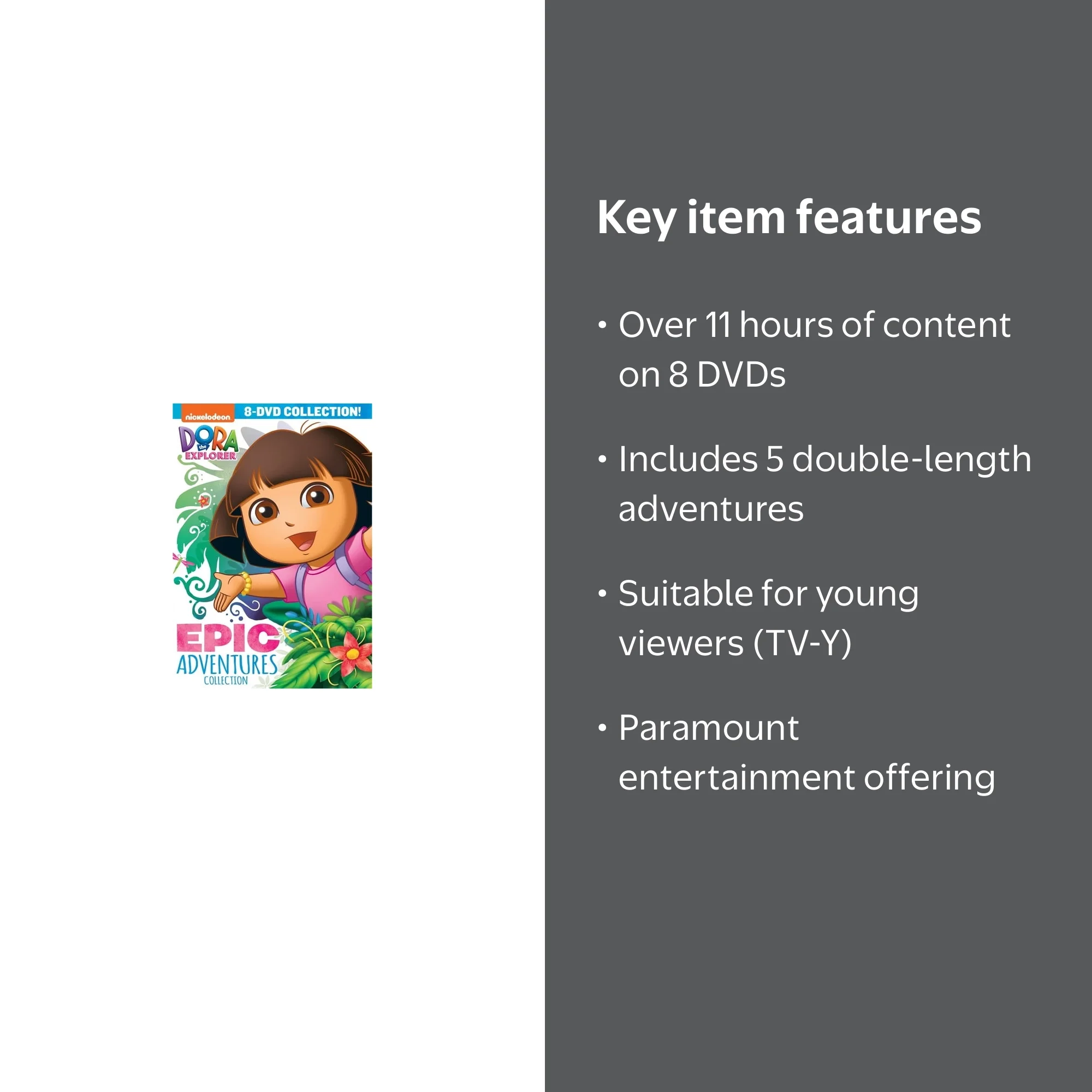 Dora the Explorer: The Epic Adventure Collection (DVD) - Walmart.com