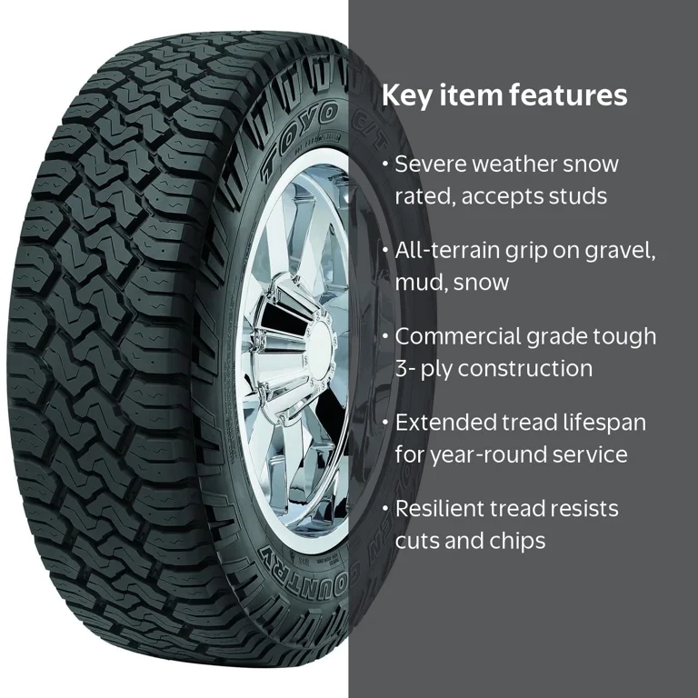 Toyo Open Country C/T All Terrain LT275/65R20 126/123Q E Light