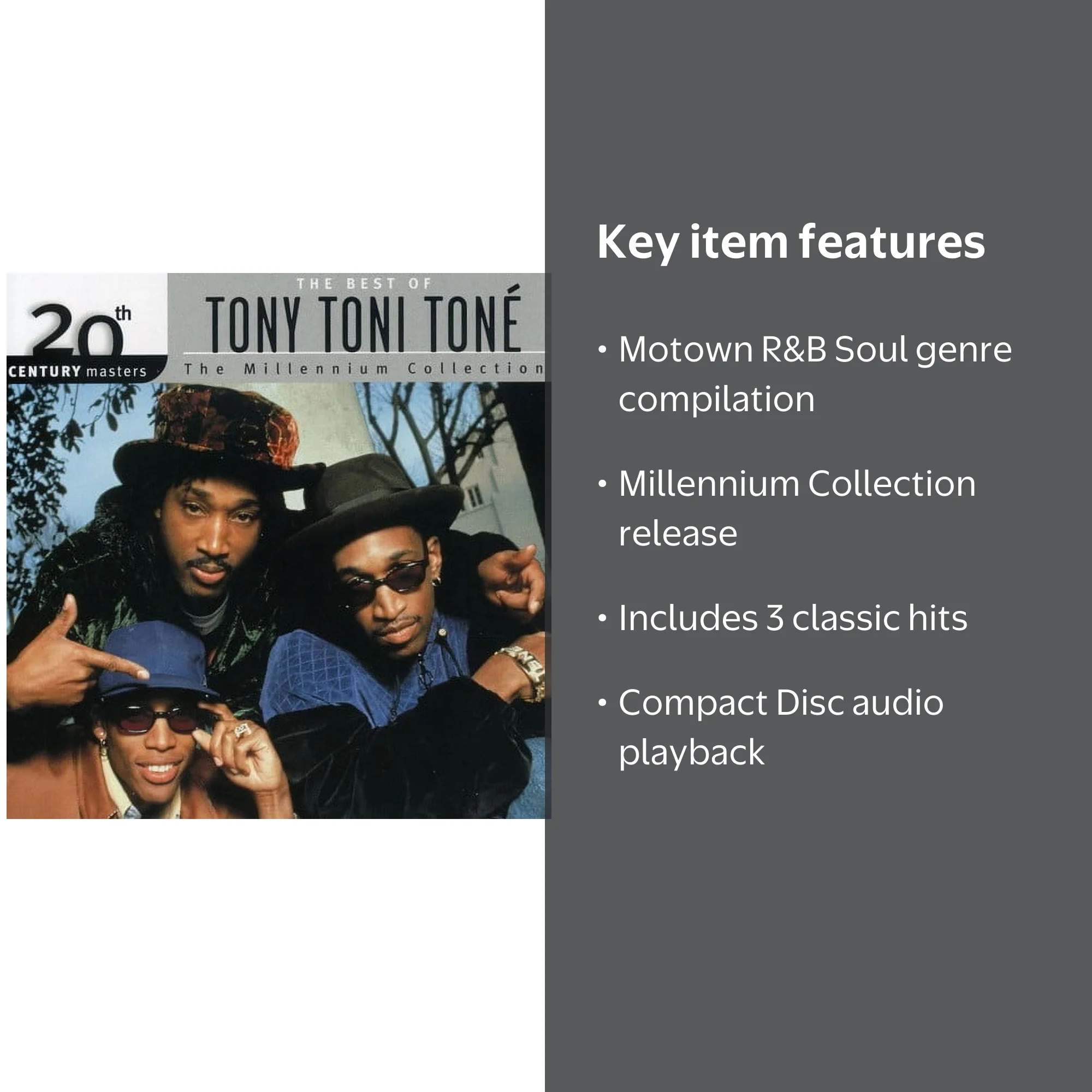 Tony! Toni! Ton ! - 20th Century Masters: Millennium Collection