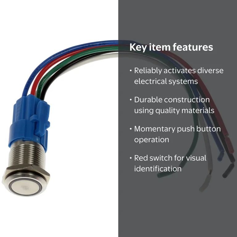 Dorman 94964 Red Momentary Switch - Walmart.com