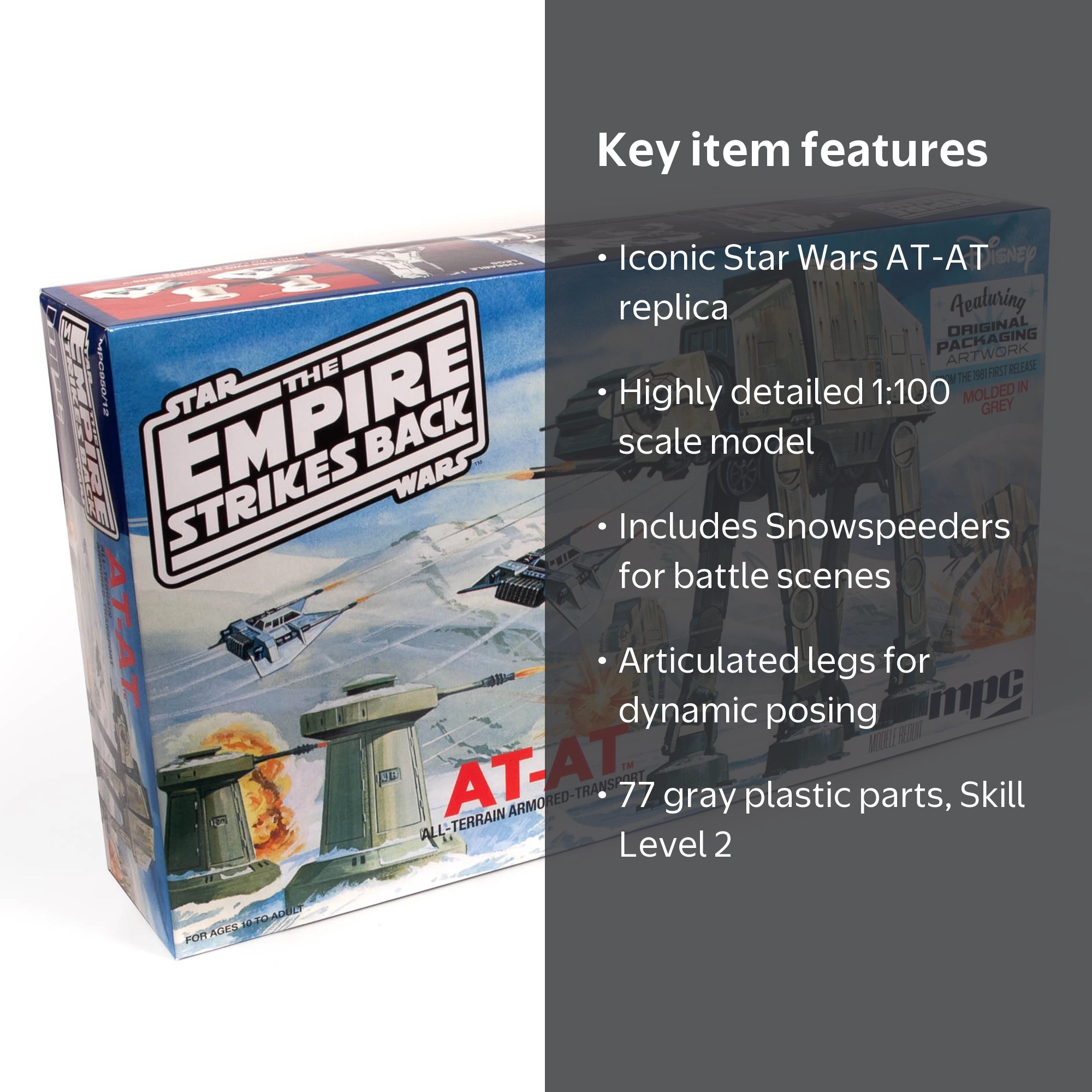 MPC Star Wars The Empire Strikes Back AT-AT MPC950 Plastic Models