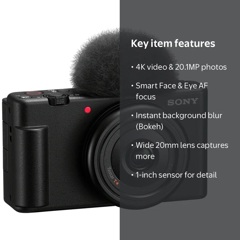 Sony ZV-1F Professional Vlog Camera with Video Photography Kit Sony ZV-1F Professional Vlog Camera with Video Photography Kit
